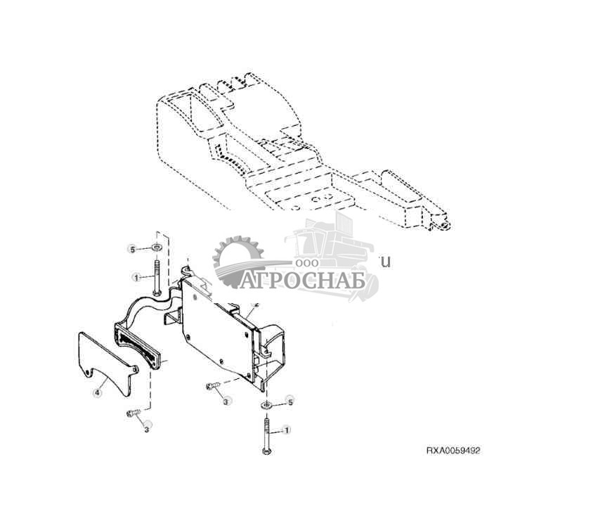 ARMREST CONTROLLER UNIT ACU 